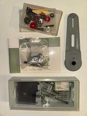 Vintage Sears Kenmore Zig Zag Sewing Machine Buttonholer Accessories Parts